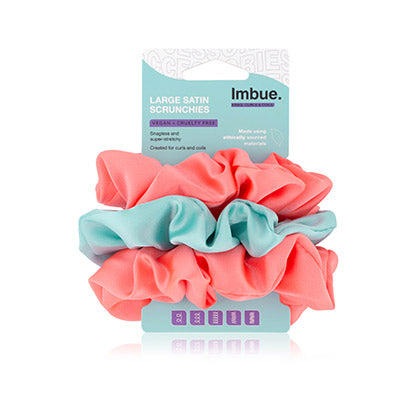 Large Satin Scrunchies